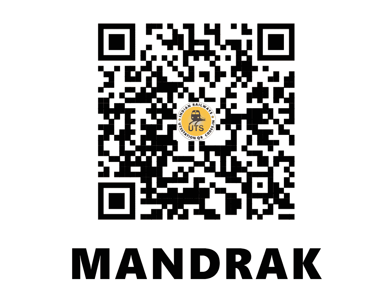 UTS QR Code for MANDRAK - MXK (NC - UTTAR PRADESH)